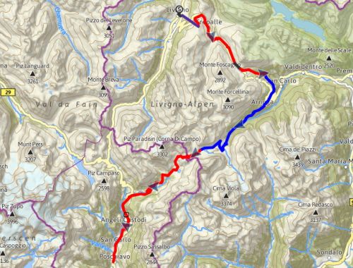 LIVIGNO - VAL VIOLA - POSCHIAVO